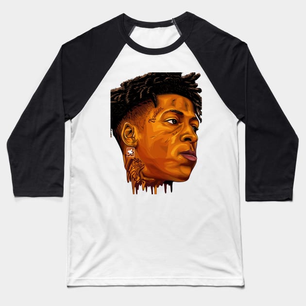 NBA YOUNGBOY CHEAT  art Design T-Shirt Hoodie Gift Baseball T-Shirt by Carlart1 🎨